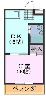 レザンドール市岡【1階】の間取り