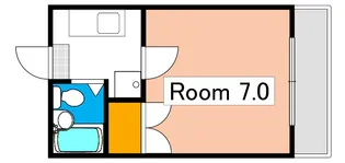 21ハイムB棟【3階】の間取り