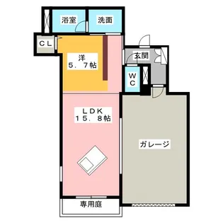 Showa Base【1階】の間取り