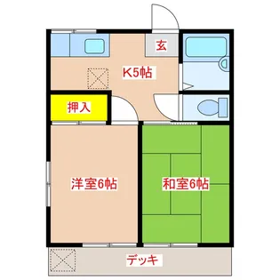 パークハイツさくら C棟【1階】の間取り