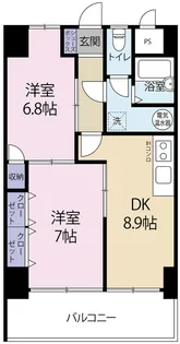 南藤沢PH【4階】の間取り