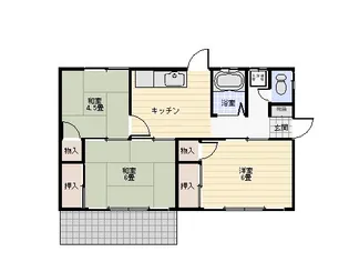 群馬県前橋市西片貝町2【一戸建】の間取り