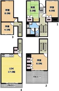 篠原台ビューハイツ【1階】の間取り