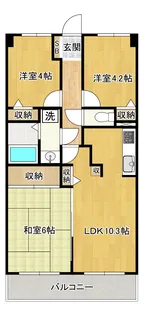 埼玉県さいたま市南区沼影2【マンション】の間取り