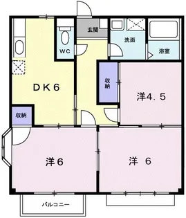 エリール 岡本 11号【2階】の間取り