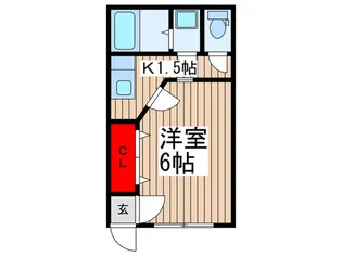 第5金田マンション【2階】の間取り
