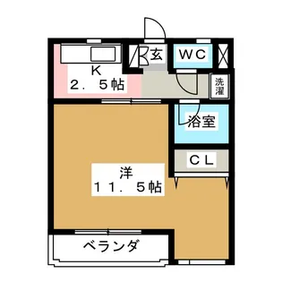 プペットHAGA【2階】の間取り