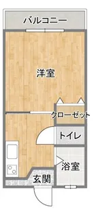 サンハイツK【2階】の間取り