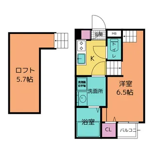 Ange-aile【1階】の間取り