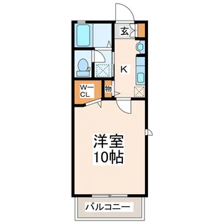 ルミエールマドカ【1階】の間取り