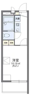 レオパレスデルタ【2階】の間取り
