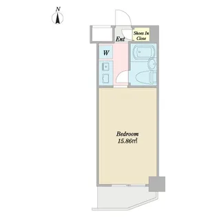 サンウイング西船【1階】の間取り