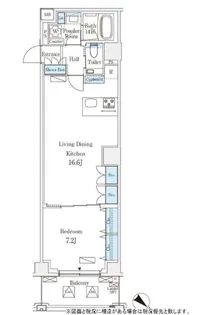 オーパスレジデンス南青山【3階】の間取り