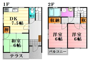 広島県広島市安佐南区八木3【一戸建】の間取り