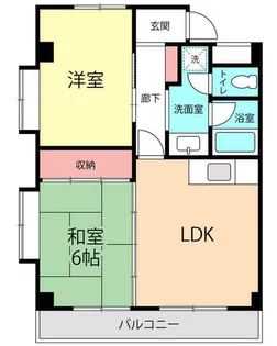 エスパス早稲田【2階】の間取り