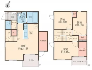 埼玉県さいたま市緑区美園5【一戸建】の間取り