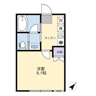 イーストランド稲毛【2階】の間取り