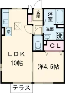 フレスコート・T【1階】の間取り