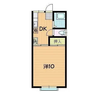 ファーストコーポC【1階】の間取り