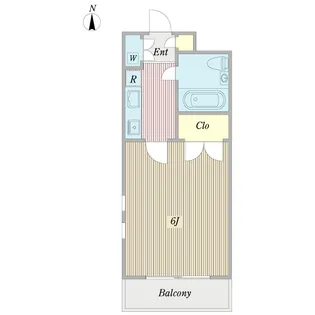 ガーデンコート77(O)【1階】の間取り