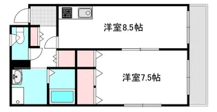 和田ビル【3階】の間取り