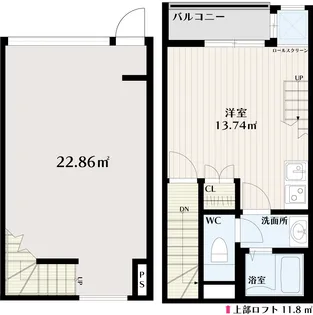 千葉県成田市野毛平【一戸建】の間取り