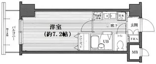 1Kの間取り画像