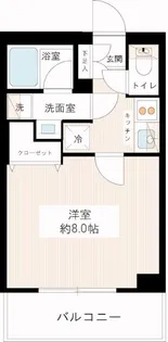 1Kの間取り画像