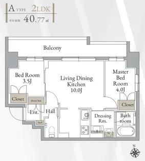 LiveCasa高円寺【5階】の間取り