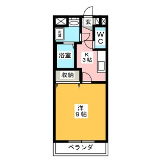 サニーヴィラ【3階】の間取り