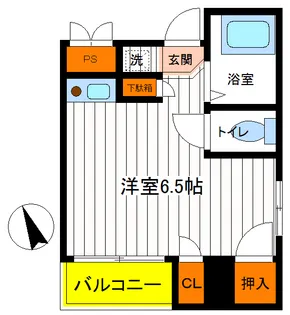 東京都立川市錦町1【マンション】の間取り