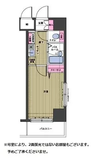 トーシンフェニックス日本橋三越前【7階】の間取り