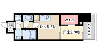 セレニテ新大阪プリエ【4階】の間取り