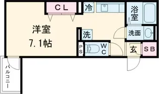 MOCXION Kyodo【1階】の間取り