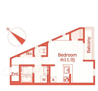 ラ・グランデ大倉山 プラス【1階】の間取り
