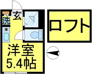 スマイラス新小岩【1階】の間取り