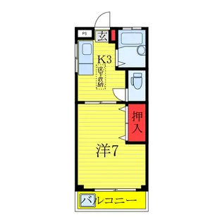 ハイムQ【1階】の間取り