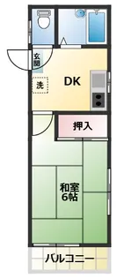 ストークハイツ上村【2階】の間取り