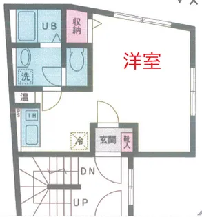 東京都大田区新蒲田3【マンション】の間取り