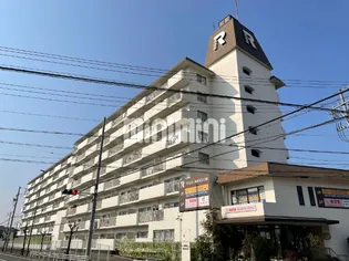 里水マンションA棟【7階】の外観