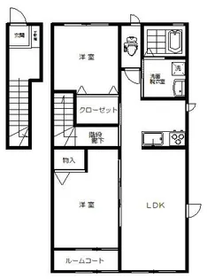 本陣ガーデンテラスH【2階】の間取り
