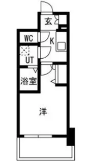ワールドアイ大阪West Gate【11階】の間取り