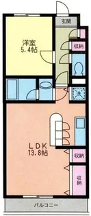 エンケ【1階】の間取り