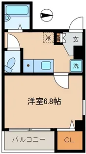 ヒルトップ新丸子【4階】の間取り