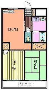 ロイヤルコートムラタ2【2階】の間取り