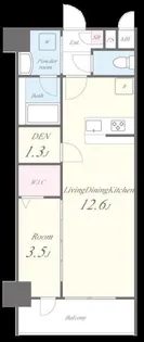 コンフォール亀有【2階】の間取り