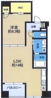 セレニティ久が原【5階】の間取り