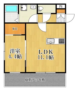 神奈川県横浜市港北区篠原東3【アパート】の間取り