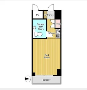 ライオンズマンション??岩第3【3階】の間取り