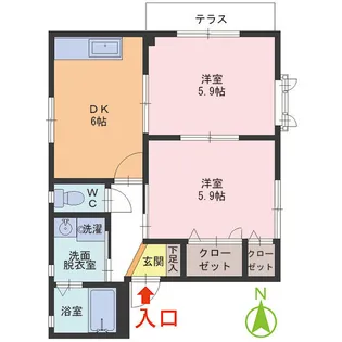 スターティングポイント【1階】の間取り